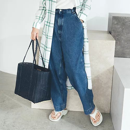 【オブラダ/Oblada】のSKATER JEANS 人気、トレンドファッション・服の通販 founy(ファニー) 　ファッション　Fashion　レディースファッション　WOMEN　シルク　Silk　シンプル　Simple　ジーンズ　Jeans　デニム　Denim　other-2|ID: prp329100003722645 ipo3291000000031824084