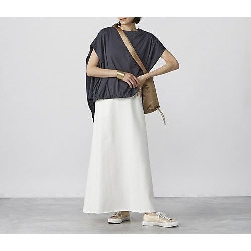 【スローン/SLOANE】の30/10 コットン裏毛 マキシスカート 人気、トレンドファッション・服の通販 founy(ファニー) ファッション Fashion レディースファッション Fashion for Women スカート Skirts セットアップ Set-Up, Coordinated Outfit マキシ Maxi, Full Length 半袖 Short Sleeve, Half Sleeve 吸水 Absorbent, Quick-Dry other-2|ID: prp329100003722667 ipo3291000000031257002