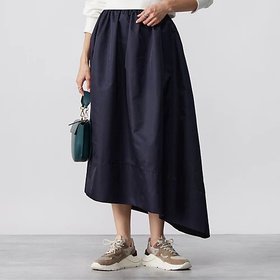 【チノ/CINOH】 ECONYL ASYMMETRY SKIRT人気、トレンドファッション・服の通販 founy(ファニー) ファッション Fashion レディースファッション WOMEN スカート Skirt コンパクト Compact |ID:prp329100003722678