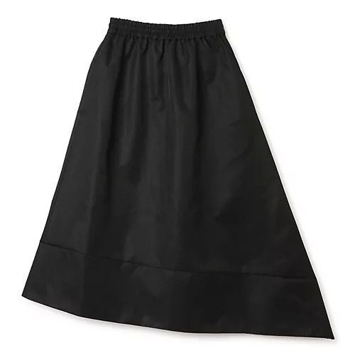 【チノ/CINOH】のECONYL ASYMMETRY SKIRT インテリア・キッズ・メンズ・レディースファッション・服の通販 founy(ファニー) 　ファッション　Fashion　レディースファッション　WOMEN　スカート　Skirt　コンパクト　Compact　ブラック|ID: prp329100003722678 ipo3291000000028144339