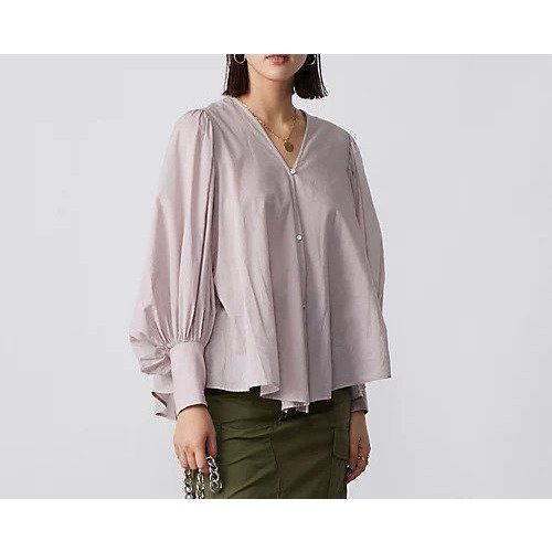 【マリハ/MARIHA】の春の訪れのブラウス インテリア・キッズ・メンズ・レディースファッション・服の通販 founy(ファニー) 　ファッション　Fashion　レディースファッション　Ladies' Fashion Online　トップス・カットソー　Tops/Tshirt　シャツ/ブラウス　Shirts/Blouses　カフス　Cuffs　リボン　Ribbon　春　Spring　羽織　Haori　English Lavender|ID: prp329100003722749 ipo3291000000032617238