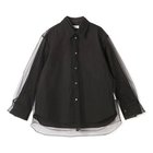 【チカ キサダ/CHIKA KISADA】のレイヤードシャツ Black|ID:prp329100003722756