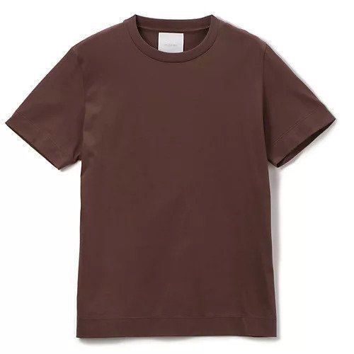 【スローン/SLOANE】のコットンTシャツ インテリア・キッズ・メンズ・レディースファッション・服の通販 founy(ファニー) 　ファッション　Fashion　レディースファッション　WOMEN　トップス・カットソー　Tops/Tshirt　シャツ/ブラウス　Shirts/Blouses　ロング / Tシャツ　T-Shirts　ブラウン|ID: prp329100003722786 ipo3291000000029600341