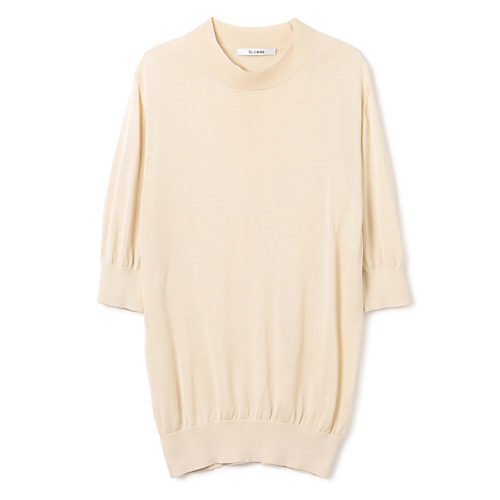 【スローン/SLOANE】の18G天竺 ワイドフィットシルク 半袖モックネック(ウィメンズモデル) インテリア・キッズ・メンズ・レディースファッション・服の通販 founy(ファニー) https://founy.com/ ファッション Fashion レディースファッション Fashion for Women トップス・カットソー Cut & Sew Tops シルク Silk, 100% Silk ジャケット Jacket, Outerwear ボックス Boxy, Box Shape モックネック Mock Neck, Short Turtleneck エレガント 上品 Elegant 半袖 Short Sleeve, Half Sleeve |ID: prp329100003722796 ipo3291000000024577528
