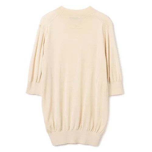 【スローン/SLOANE】の18G天竺 ワイドフィットシルク 半袖モックネック(ウィメンズモデル) 人気、トレンドファッション・服の通販 founy(ファニー) 　ファッション　Fashion　レディースファッション　Fashion for Women　トップス・カットソー　Cut & Sew Tops　シルク　Silk, 100% Silk　ジャケット　Jacket, Outerwear　ボックス　Boxy, Box Shape　モックネック　Mock Neck, Short Turtleneck　エレガント 上品　Elegant　半袖　Short Sleeve, Half Sleeve　other-2|ID: prp329100003722796 ipo3291000000031303813