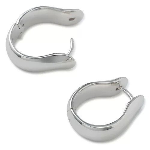 【トムウッド/TOM WOOD】のOyster Hoops Medium 人気、トレンドファッション・服の通販 founy(ファニー) 　ファッション　Fashion　レディースファッション　Fashion for Women　シルバー　Silver, Metallic Silver　シンプル　Simple, Minimal　フォルム　Silhouette, Form　人気　Popular, Best Seller　other-2|ID: prp329100003723490 ipo3291000000033147484