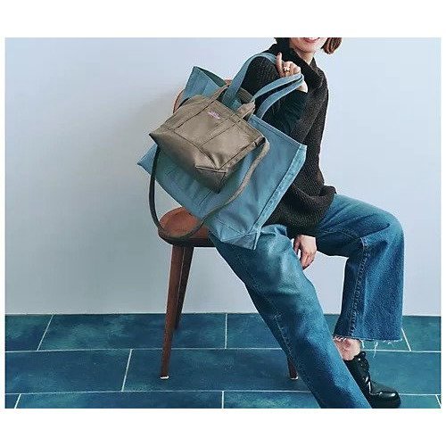 【エルエルビーン/L.L.Bean】の【LEE別注】【洗える】LEE100人隊コラボグローサリー・トート 人気、トレンドファッション・服の通販 founy(ファニー) 　ファッション　Fashion　レディースファッション　Fashion for Women　バッグ　Bags　コラボ　Collaboration, Collab　ポケット　Pocket, Pocket Detail　人気　Popular, Best Seller　別注　Limited Edition, Custom Order　洗える　Machine Washable　other-2|ID: prp329100003723585 ipo3291000000034092191