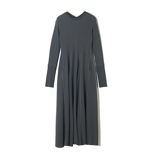 【エクラ/eclat】のサーマルフレアワンピース インテリア・キッズ・メンズ・レディースファッション・服の通販 founy(ファニー) https://founy.com/ ファッション Fashion レディースファッション Fashion for Women ワンピース Dresses お家時間・ステイホーム Stay Home / At Home トレンド Trend, Trending Now ドレープ Drape, Draping Fabric 別注 Limited Edition, Custom Order 洗える Machine Washable |ID: prp329100003723610 ipo3291000000031715765