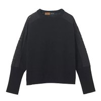 【イーバイエクラ/E by eclat】のRoom no.8 for E by eclat レース切り替えニット 人気、トレンドファッション・服の通販 founy(ファニー) ファッション Fashion レディースファッション Fashion for Women トップス・カットソー Cut & Sew Tops ニット Knit Tops & Sweaters スポーティ Sporty, Casual Athletic スリーブ Sleeve, Long Sleeve / Short Sleeve ボトム Bottoms, Lower Wear ヨーク Yoke, Yoke Design ラグジュアリー Luxury, Elegant レース Lace, Lace Fabric 洗える Machine Washable |ID:prp329100003723764