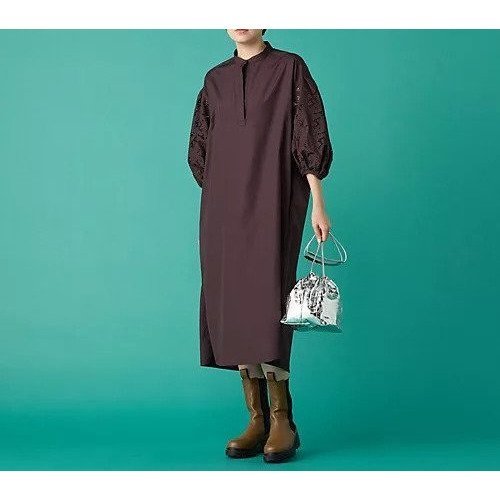 【ティッカ/TICCA】の【HPS別注】フラワーレースパフスリーブワンピース インテリア・キッズ・メンズ・レディースファッション・服の通販 founy(ファニー) 　ファッション　Fashion　レディースファッション　WOMEN　ワンピース　Dress　おすすめ　Recommend　コレクション　Collection　トレンド　Trend　フェミニン　Feminine　今季　This Season　別注　Special Order　夏　Summer　brown|ID: prp329100003724292 ipo3291000000029573007
