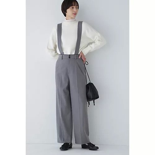 【ヒューマンウーマン/HUMAN WOMAN】のストレッチツイル吊り付きパンツ インテリア・キッズ・メンズ・レディースファッション・服の通販 founy(ファニー) https://founy.com/ ファッション Fashion レディースファッション WOMEN パンツ Pants おすすめ Recommend コンパクト Compact サスペンダー Suspenders シンプル Simple スタンダード Standard ストレッチ Stretch ストレート Straight センター Center ツイル Twill マニッシュ Mannish ミックス Mix エレガント 上品 Elegant |ID: prp329100003732794 ipo3291000000030966588