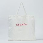 【オールドマンズテーラー/R&D.M.Co】のEMBROIDERY TOTE BAG ホワイト&#215;ピンク|ID:prp329100003739573