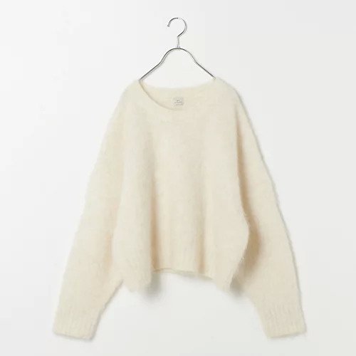 【グリーンレーベル リラクシング / ユナイテッドアローズ/green label relaxing / UNITED ARROWS】のアルパカシャギー クロップドプルオーバー 人気、トレンドファッション・服の通販 founy(ファニー) 　ファッション　Fashion　レディースファッション　Fashion for Women　トップス・カットソー　Cut & Sew Tops　カジュアルプルオーバー・ニットトップス　Pullovers & Knit Tops / Casual Pullovers　おすすめ　Recommended / Our Picks　オレンジ　Orange　バランス　Balance, Style Balance　フリル　Frill, Ruffle　ボックス　Boxy, Box Shape　リラックス　Relax, Relaxed Fit　ワイド　Wide, Wide Fit　 other-1|ID: prp329100003739768 ipo3291000000035290714