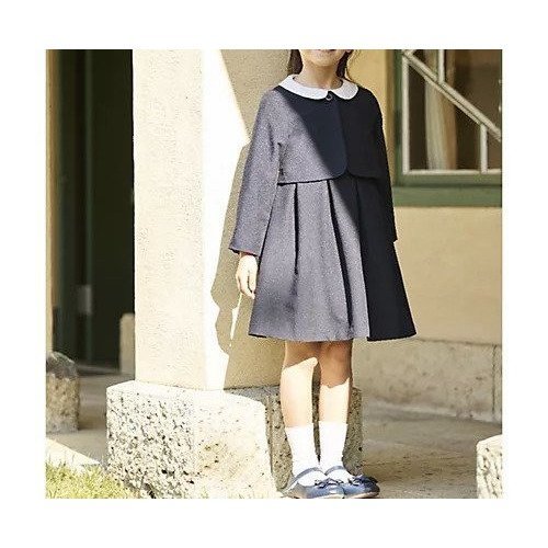 【デッサン/Dessin / KIDS】の【セレモニー】ノーカラーボレロ 人気、トレンドファッション・服の通販 founy(ファニー) 　ファッション　Fashion　キッズファッション　KIDS　クラシカル　Classical　ジャケット　Jacket　セレモニー　Ceremony　ボレロ　Bolero　ポケット　Pocket　 other-1|ID: prp329100003742042 ipo3291000000029589467