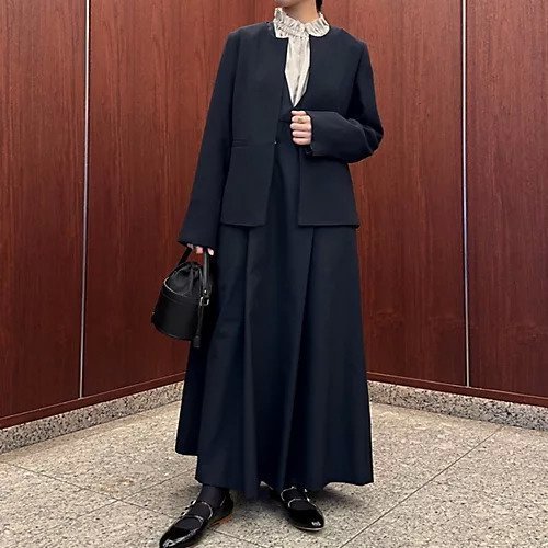 【トゥエルブクローゼット/12closet】の【12classe】きれい見えジャンパースカート 人気、トレンドファッション・服の通販 founy(ファニー) 　ファッション　Fashion　レディースファッション　Fashion for Women　スカート　Skirts　ストレッチ　Stretch, Stretchy Fabric　バランス　Balance, Style Balance　other-3|ID: prp329100003751187 ipo3291000000034942094