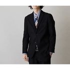 【ザ ショップ ティーケー/THE SHOP TK / MEN】の【セットアップ可/ストレッチ】デニムライクジャージジャケット ブラック|ID: prp329100003757764 ipo3291000000029279798