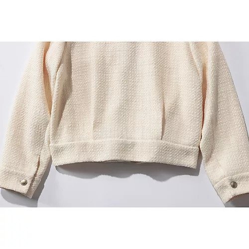 【スアデオ/suadeo】のツイードブルゾン 人気、トレンドファッション・服の通販 founy(ファニー) 　ファッション　Fashion　レディースファッション　WOMEN　アウター　Coat Outerwear　ブルゾン　Blouson/Jackets　アンティーク　Antique　インナー　Inner　春　Spring　クロップド　Cropped　シルバー　Silver　ジャケット　Jacket　ツィード　Tweed　ツイード　Tweed　バランス　Balance　フレア　Flare　ブルゾン　Blouson　ポケット　Pocket　エレガント 上品　Elegant　other-3|ID: prp329100003757866 ipo3291000000031260169