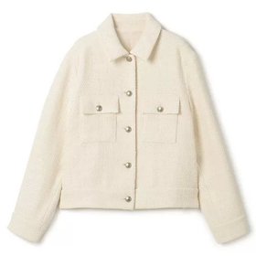 【スアデオ/suadeo】 ツイードブルゾン人気、トレンドファッション・服の通販 founy(ファニー) ファッション Fashion レディースファッション Fashion for Women アウター Coat / Outerwear Collection ブルゾンジャケット・スポーティアウター Blouson Jackets アンティーク Antique-Inspired インナー Innerwear 春 Spring クロップド Cropped, Short Length シルバー Silver, Metallic Silver ジャケット Jacket, Outerwear ツイード／ツィード Choker, Choker Necklace ツイード Twill, Twill Weave バランス Balance, Style Balance フレア Flare, Flared ブルゾン Blouson, Bomber Jacket ポケット Pocket, Pocket Detail エレガント 上品 Elegant |ID:prp329100003757866