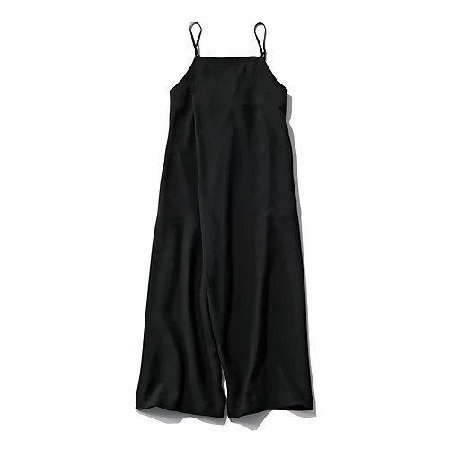 【スアデオ/suadeo】のラップ風キャミサロペット インテリア・キッズ・メンズ・レディースファッション・服の通販 founy(ファニー) 　ファッション　Fashion　レディースファッション　WOMEN　トップス・カットソー　Tops/Tshirt　キャミソール / ノースリーブ　No Sleeves　ワンピース　Dress　サロペット　Salopette　インナー　Inner　キャミワンピース　Cami Dress　フィット　Fit　ラップ　Wrap　洗える　Washable　ブラック|ID: prp329100003757944 ipo3291000000030968589