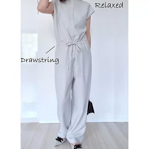 【エムセブンデイズ/M7days】の脚長見えオールインワン 人気、トレンドファッション・服の通販 founy(ファニー) 　ファッション　Fashion　レディースファッション　WOMEN　ワンピース　Dress　オールインワン ワンピース　All In One Dress　バランス　Balance　エレガント 上品　Elegant　other-2|ID: prp329100003757950 ipo3291000000031632853