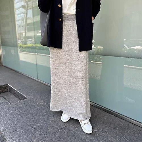 【スアデオ/suadeo】のビンテージライクスウェットスカート 人気、トレンドファッション・服の通販 founy(ファニー) 　ファッション　Fashion　レディースファッション　Fashion for Women　スカート　Skirts　おすすめ　Recommended / Our Picks　カットオフ　Cut-Off Design　スニーカー　Sneakers, Trainers　スリット　Slit, Slit Detail　タンブラー　Tumbler, Travel Mug　ロング　Long, Long-Length　定番　Standard, Basic Item　洗える　Machine Washable　other-3|ID: prp329100003758019 ipo3291000000034956074