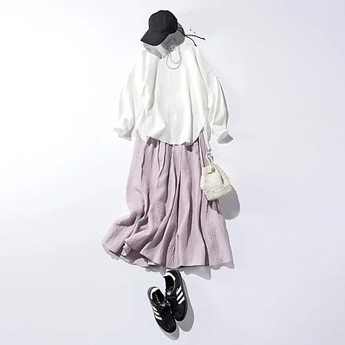 【スアデオ/suadeo】のギャザーボリュームスカート 人気、トレンドファッション・服の通販 founy(ファニー) 　ファッション　Fashion　レディースファッション　Fashion for Women　スカート　Skirts　ギャザー　Gathered, Ruffled　ワッシャー　Washer, Crinkled Finish　春　Spring　洗える　Machine Washable　other-3|ID: prp329100003758026 ipo3291000000034955835