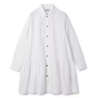 【ガニー/GANNI】のCotton Poplin Mini Shirt Dress Bright White|ID: prp329100003761521 ipo3291000000026832649