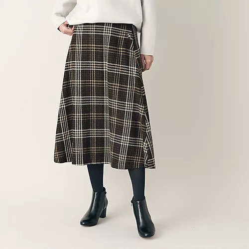 【デッサン/Dessin】の【洗える・後ろゴム】ビッグチェックフレアスカート(XS〜L) インテリア・キッズ・メンズ・レディースファッション・服の通販 founy(ファニー) https://founy.com/ ファッション Fashion レディースファッション WOMEN スカート Skirt Aライン/フレアスカート Flared A-Line Skirts コンパクト Compact バランス Balance フレア Flare ポケット Pocket 洗える Washable |ID: prp329100003780342 ipo3291000000024883989