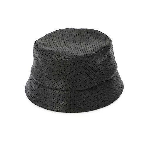 【キジマ タカユキ/KIJIMA TAKAYUKI / MEN】のHORSE LEATHER PUNCHING BUCKET HAT インテリア・キッズ・メンズ・レディースファッション・服の通販 founy(ファニー) https://founy.com/ ファッション Fashion メンズファッション MEN 2024年 2024 2024春夏・S/S Ss,Spring/Summer,2024 オイル Oil コンパクト Compact フォルム Form メッシュ Mesh ライニング Lining |ID: prp329100003782435 ipo3291000000028685480