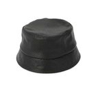 【キジマ タカユキ/KIJIMA TAKAYUKI / MEN】のHORSE LEATHER PUNCHING BUCKET HAT BLACK|ID: prp329100003782435 ipo3291000000028685481