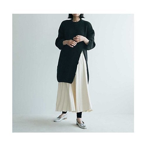 【マージュール/marjour】のSLIT KNIT TOPS インテリア・キッズ・メンズ・レディースファッション・服の通販 founy(ファニー) https://founy.com/ ファッション Fashion レディースファッション Fashion for Women トップス・カットソー Cut & Sew Tops ニット Knit Tops & Sweaters インナー Innerwear スタイリッシュ Stylish, Fashionable ストレッチ Stretch, Stretchy Fabric スリット Slit, Slit Detail ボトム Bottoms, Lower Wear |ID: prp329100003803213 ipo3291000000025011881
