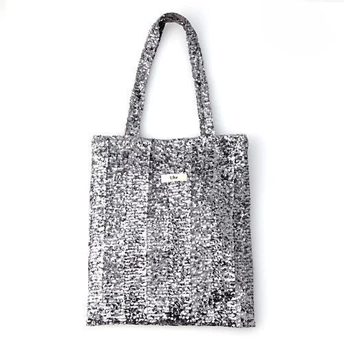 【ウーア/Uhr】のSpangle Tote Bag インテリア・キッズ・メンズ・レディースファッション・服の通販 founy(ファニー) 　ファッション　Fashion　レディースファッション　WOMEN　バッグ　Bag　スパンコール　Sequins　Silver|ID: prp329100003810708 ipo3291000000026057105