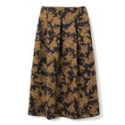 【エムセブンデイズ/M7days】のグログラン花柄タックスカート 人気、トレンドファッション・服の通販 founy(ファニー) ファッション Fashion レディースファッション Fashion for Women スカート Skirts グログラン Grosgrain, Grosgrain Ribbon タイツ Tights, Legwear トレンド Trend, Trending Now フォルム Silhouette, Form フラワー Flower, Floral プリント Print, Printed Pattern エレガント 上品 Elegant 秋 Autumn thumbnail マスタード×ネイビー|ID: prp329100003810921 ipo3291000000034955290