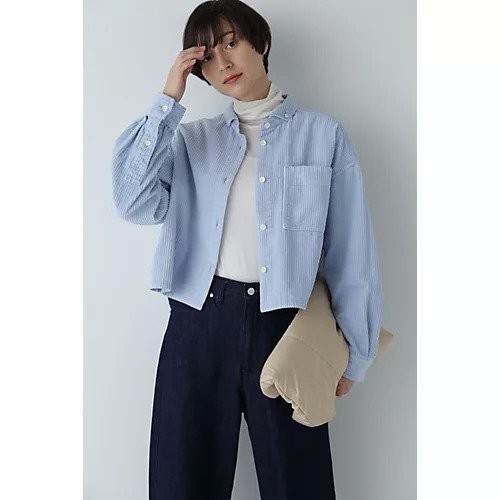 【ヒューマンウーマン/HUMAN WOMAN】のコーデュロイシャツ 人気、トレンドファッション・服の通販 founy(ファニー) 　ファッション　Fashion　レディースファッション　WOMEN　トップス・カットソー　Tops/Tshirt　シャツ/ブラウス　Shirts/Blouses　おすすめ　Recommend　コーデュロイ　Corduroy　ショート　Short　スタンダード　Standard　セットアップ　Set Up　トレンド　Trend　ボトム　Bottom　ポケット　Pocket　春　Spring　 other-1|ID: prp329100003811586 ipo3291000000028448139