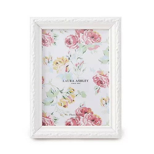 【ローラアシュレイホーム/LAURA ASHLEY HOME / GOODS】の【クチュールローズ】柄 フォトフレーム キャビネサイズ インテリア・キッズ・メンズ・レディースファッション・服の通販 founy(ファニー) 　アンティーク　Antique　フレーム　Flame　ホワイト|ID: prp329100003813206 ipo3291000000029591168