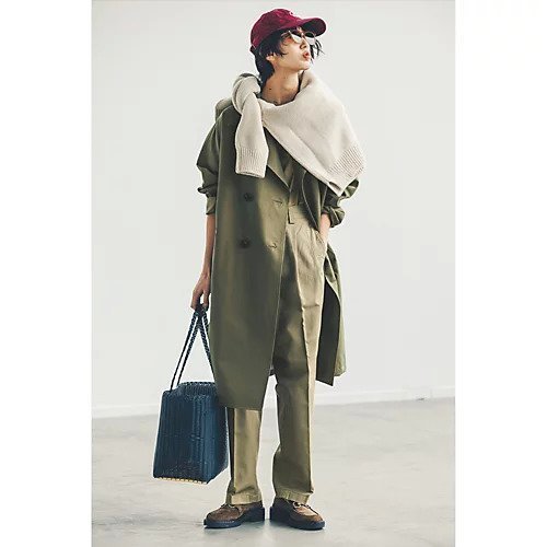 【ティッカ/TICCA】の【HPS別注】トレンチテントコート 人気、トレンドファッション・服の通販 founy(ファニー) 　ファッション　Fashion　レディースファッション　WOMEN　アウター　Coat Outerwear　コート　Coats　インナー　Inner　カフス　Cuffs　トレンチ　Trench　別注　Special Order　other-2|ID: prp329100003813265 ipo3291000000031888960