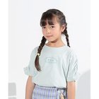 【シューラルー/SHOO LA RUE / KIDS】の【110-140cm】ギャザー袖ラメプリントTシャツ ミントグリーン|ID: prp329100003822841 ipo3291000000029588195