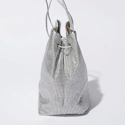 【マルコマージ/MARCO MASI】のレザーメッシュバッグ 人気、トレンドファッション・服の通販 founy(ファニー) 　ファッション　Fashion　レディースファッション　WOMEN　バッグ　Bag　シンプル　Simple　バケツ　Bucket　バランス　Balance　ポケット　Pocket　メッシュ　Mesh　今季　This Season　other-3|ID: prp329100003826809 ipo3291000000031807459
