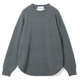 【エクストリーム カシミア/Extreme Cashmere】のcrew hop cashmere knit 人気、トレンドファッション・服の通販 founy(ファニー) ファッション Fashion レディースファッション WOMEN トップス・カットソー Tops/Tshirt ニット Knit Tops カシミア Cashmere スウェット Sweat ワンポイント One Point |ID:prp329100003828862