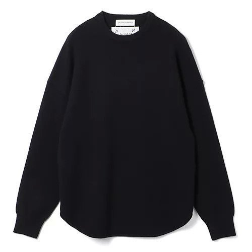 【エクストリーム カシミア/Extreme Cashmere】のcrew hop cashmere knit インテリア・キッズ・メンズ・レディースファッション・服の通販 founy(ファニー) 　ファッション　Fashion　レディースファッション　WOMEN　トップス・カットソー　Tops/Tshirt　ニット　Knit Tops　カシミア　Cashmere　スウェット　Sweat　ワンポイント　One Point　navy|ID: prp329100003828862 ipo3291000000029317897