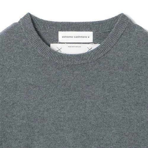 【エクストリーム カシミア/Extreme Cashmere】のcrew hop cashmere knit 人気、トレンドファッション・服の通販 founy(ファニー) 　ファッション　Fashion　レディースファッション　Fashion for Women　トップス・カットソー　Cut & Sew Tops　ニット　Knit Tops & Sweaters　スウェット / スエット　Sweatshirt, Sweatwear　ワンポイント　One Point, Statement Accent　other-3|ID: prp329100003828862 ipo3291000000032617362