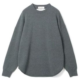 【エクストリーム カシミア/Extreme Cashmere】のcrew hop cashmere knit 人気、トレンドファッション・服の通販 founy(ファニー) ファッション Fashion レディースファッション Fashion for Women トップス・カットソー Cut & Sew Tops ニット Knit Tops & Sweaters スウェット / スエット Sweatshirt, Sweatwear ワンポイント One Point, Statement Accent |ID:prp329100003828862