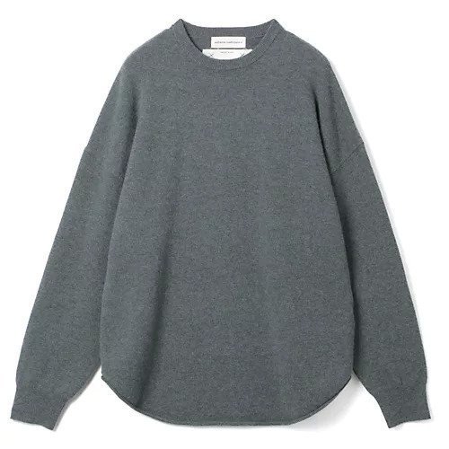 【エクストリーム カシミア/Extreme Cashmere】のcrew hop cashmere knit インテリア・キッズ・メンズ・レディースファッション・服の通販 founy(ファニー) https://founy.com/ ファッション Fashion レディースファッション Fashion for Women トップス・カットソー Cut & Sew Tops ニット Knit Tops & Sweaters スウェット / スエット Sweatshirt, Sweatwear ワンポイント One Point, Statement Accent |ID: prp329100003828862 ipo3291000000036313306