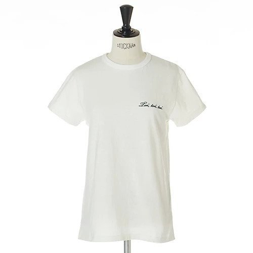 【オブラダ/Oblada】の【石上美津江さんコラボ】エンブロイダリークルーネックTシャツ インテリア・キッズ・メンズ・レディースファッション・服の通販 founy(ファニー) 　ファッション　Fashion　レディースファッション　Fashion for Women　トップス・カットソー　Cut & Sew Tops　シャツ・ブラウス・オフィスカジュアル　Elegant Blouses & Button-Ups　ロングTシャツ・Tシャツ　Longline T-Shirts & Tees　コラボ　Collaboration, Collab　コンパクト　Compact, Small Size　ヴィンテージ　Vintage Style　洗える　Machine Washable　ホワイト|ID: prp329100003831810 ipo3291000000036259228