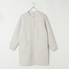 【スノーピーク/SNOW PEAK】の【LEE別注】Flexible Insulated Long Cardigan 【LEE別注】グレーホワイト(WHITE)|ID:prp329100003831842