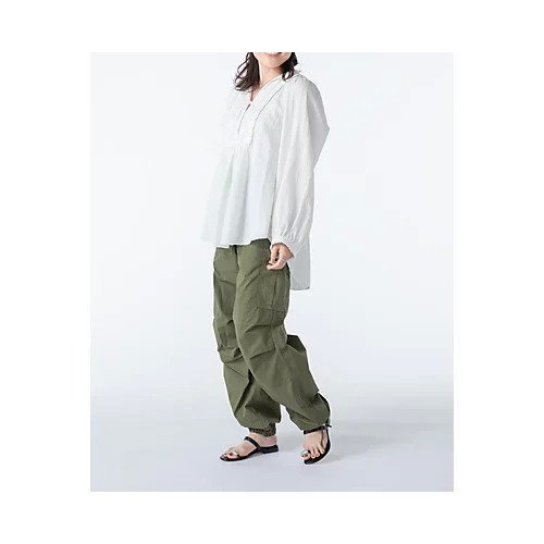 【ザシンゾーン/THE Shinzone】のWIND OVER PANTS 人気、トレンドファッション・服の通販 founy(ファニー) 　ファッション　Fashion　レディースファッション　Fashion for Women　パンツ　Pants & Trousers　タイプライター　Typewriter Fabric, Crisp Cotton　ドローコード　Drawcord, Drawstring Cord　フィット　Fit, Slim Fit　ミリタリー　Military, Army Style　日本製　Made In Japan　洗える　Machine Washable　other-3|ID: prp329100003831908 ipo3291000000034618198