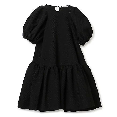 【セシリー バンセン/CECILIE BAHNSEN】のALEXA DRESS BLOSSOM MATELASSE BLACK インテリア・キッズ・メンズ・レディースファッション・服の通販 founy(ファニー) https://founy.com/ ファッション Fashion レディースファッション WOMEN ワンピース Dress ドレス Party Dresses 2023年 2023 2023-2024秋冬・A/W Aw/Autumn/Winter//Fw/Fall-Winter/2023-2024 クラシック Classic ティアード Tiered ドレス Dress モダン Modern エレガント 上品 Elegant |ID: prp329100003831934 ipo3291000000026832766