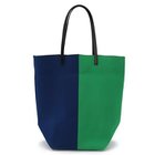 【ラストフレーム/LASTFRAME】のBI-COLOR TOTE BAG NAVY &#215; GREEN|ID: prp329100003831945 ipo3291000000029318406