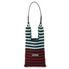 【ラストフレーム/LASTFRAME】のMULTI STRIPE MARKET BAG SMALL 1 AQUA x BORDEAUX|ID: prp329100003831962 ipo3291000000027524414