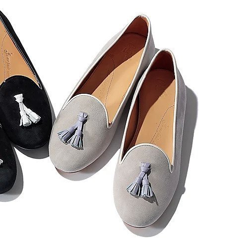 【シャテル/CHATELLES】の【Chatellesコラボ】フランソワフラットシューズ 人気、トレンドファッション・服の通販 founy(ファニー) 　ファッション　Fashion　レディースファッション　WOMEN　帽子　Hats　コラボ　Collaboration　シューズ　Shoes　スウェード　Suede　タッセル　Tassel　トリミング　Trimming　ドレス　Dress　フラット　Flat　ラベンダー　Lavender　other-3|ID: prp329100003832056 ipo3291000000031717000